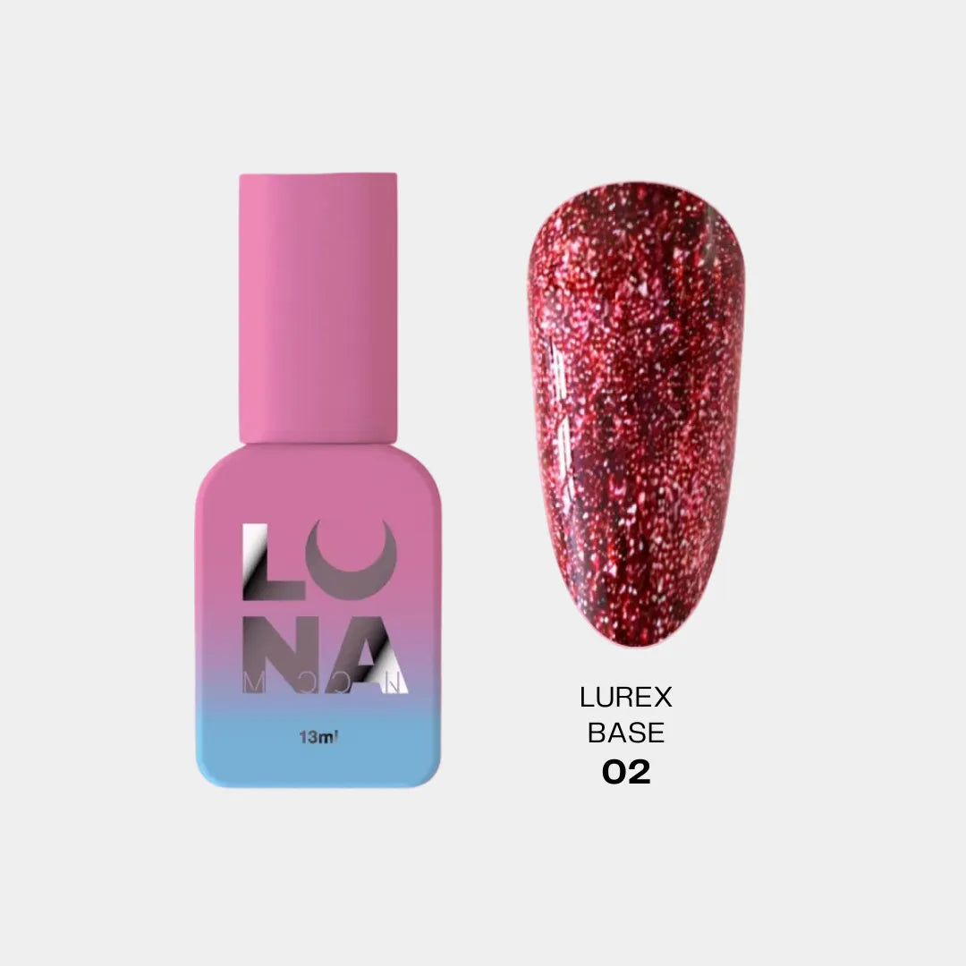 Lunamoon Camouflage base Lurex Base 13ml #2